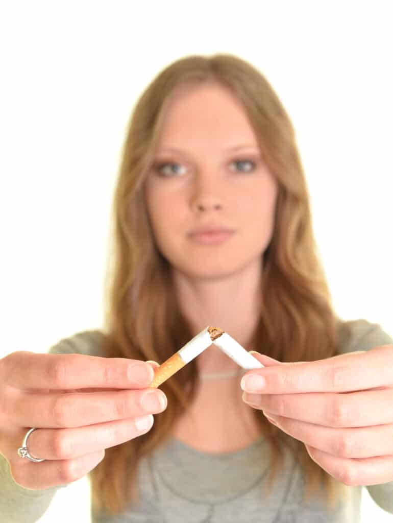 Ayuda para dejar de fumar therapy session